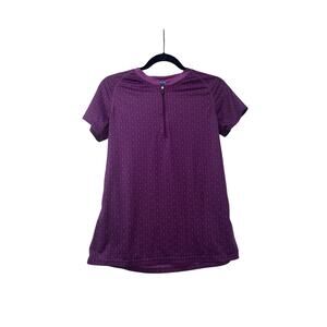 Womens Performance Bicycle Cycling Jersey Medium Cute Pockets Purple